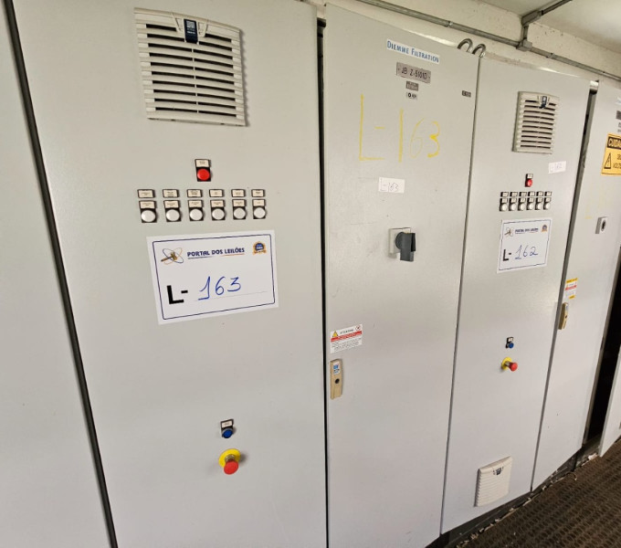 01 ARMÁRIO PAINEL ELÉTRICO INVERSOR DE 3 SIEMENS, MODELO: SINAMICS POWER MODULE 240, MOTOR: 3KW, TENSÃO ENTRADA: 380-480V