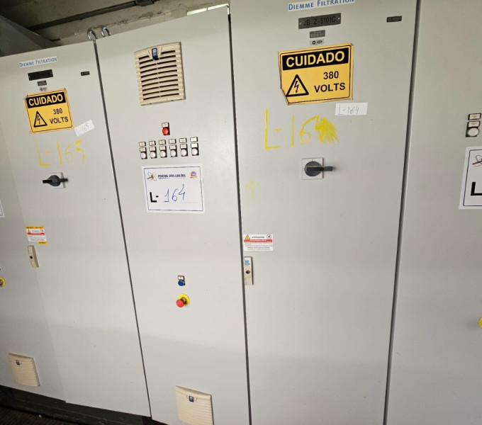01 ARMARIO PAINEL ELÉTRICO INVERSOR DE 3 SIEMENS, MODELO: SINAMICS POWER MODULE 240, MOTOR: 3KW, TENSÃO ENTRADA 380-480V