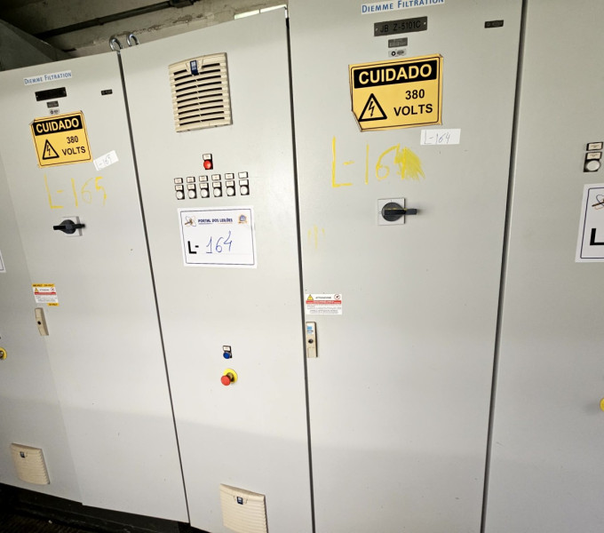01 ARMARIO PAINEL ELÉTRICO INVERSOR DE 3 SIEMENS, MODELO: SINAMICS POWER MODULE 240, MOTOR: 3KW, TENSÃO ENTRADA 380-480V