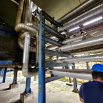 01 PIPERACK VIGAS I "8" COM TUBOS DOS FILTROS, $2,00 P/KG