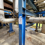 01 PIPERACK VIGAS I "8" COM TUBOS DOS FILTROS, $2,00 P/KG