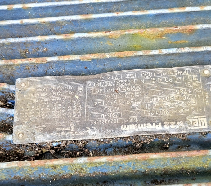 01 BOMBA KSB/WEG, P-2103 125CV