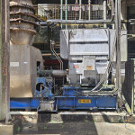01 EXAUSTOR C/ MOTOR WEG 630CV, K-4101 C/ BASE DE VIGAS