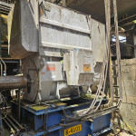 01 EXAUSTOR C/ MOTOR WEG 630CV, K-4101 C/ BASE DE VIGAS