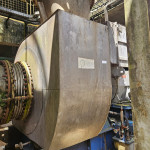 01 EXAUSTOR C/ MOTOR WEG 630CV, K-4101 C/ BASE DE VIGAS