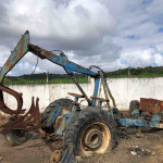 CARREGADEIRA NEW HOLLAND TS 6000 DANIFICADA, ANO 2011, DANIFICADA, FROTA 0620005, CHASSI ZBCE91735, (OBS: CABINE DANIFICADA, COM MOTOR), NÃO VAI A MEIA LANÇA