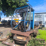 CARREGADEIRA NEW HOLLAND TS 6000 DANIFICADA, ANO 2011, DANIFICADA, FROTA 0620005, CHASSI ZBCE91735, (OBS: CABINE DANIFICADA, COM MOTOR), NÃO VAI A MEIA LANÇA