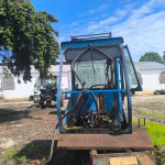 CARREGADEIRA NEW HOLLAND TS 6000 DANIFICADA, ANO 2011, DANIFICADA, FROTA 0620005, CHASSI ZBCE91735, (OBS: CABINE DANIFICADA, COM MOTOR), NÃO VAI A MEIA LANÇA