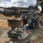 CARREGADEIRA NEW HOLLAND TS 6000 DANIFICADA, ANO 2011, DANIFICADA, FROTA 0620005, CHASSI ZBCE91735, (OBS: CABINE DANIFICADA, COM MOTOR), NÃO VAI A MEIA LANÇA