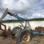 CARREGADEIRA NEW HOLLAND TS 6000 DANIFICADA, ANO 2011, DANIFICADA, FROTA 0620005, CHASSI ZBCE91735, (OBS: CABINE DANIFICADA, COM MOTOR), NÃO VAI A MEIA LANÇA