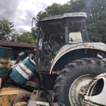 TRATOR YTO, DESMONTADO, (OBS: SUCATEADO)