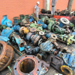 DIVERSAS BOMBA CENTRIFUGAS,  DE AGUA, CALDO,  (APROX. 10 TONELADAS)