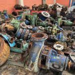 DIVERSAS BOMBA CENTRIFUGAS,  DE AGUA, CALDO,  (APROX. 10 TONELADAS)