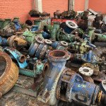 DIVERSAS BOMBA CENTRIFUGAS,  DE AGUA, CALDO,  (APROX. 10 TONELADAS)