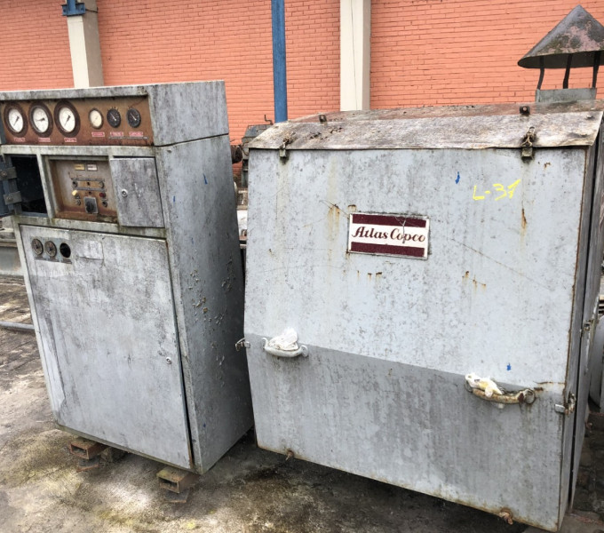 01 COMPRESSOR PARAFUSO - ATLAS COPCO (GA37-100TF 380V)