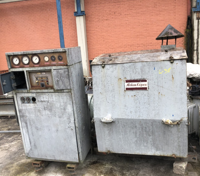 01 COMPRESSOR PARAFUSO - ATLAS COPCO (GA37-100TF 380V)