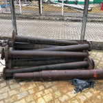 DIVERSOS TUBO DE FERRO FUNDIDO DE APROX. 2 METROS(APROX. 10 UNID.)