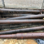 DIVERSOS TUBO DE FERRO FUNDIDO DE APROX. 2 METROS(APROX. 10 UNID.)