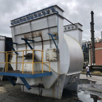 01 EXAUSTOR PARA CALDEIRA DE 70-80 TONELADAS + 30 CORREIAS 2360 + 06 POLIAS DE 23" (03 UNIDADE 600mm E 3 UNIDADE DE 500mm)