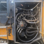 COLHEDORA VALTRA BE 1035E, ANO 2015, FROTA 0920004, CHASSI 2015S00025,(OBS: MOTOR BOM, PAROU FUNCIONANDO, TEM ESTEIRA RODANTE, ELEVADOR FORA DO LUGAR, BOMBAS BOAS)