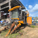 COLHEDORA VALTRA BE 1035E, ANO 2015, FROTA 0920006, CHASSI 2015S00041, (OBS: PAROU FUNCIONANDO, TA SEM UNIDADE, SEM CAMOREI, TA SEM ESTEIRA, SEM DIVISOR DE LINHA LADO DIREITO, CABINE BOA, ROLO TOMBADOR FORA, ELEVADOR FORA DO LUGAR)