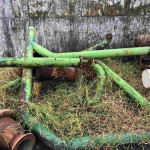 SUCATA DE TUBOS DE DIVERSAS POLEGADAS, APROXIMADAMENTE 5 TON.