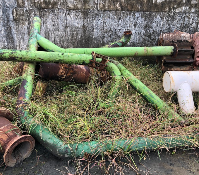 SUCATA DE TUBOS DE DIVERSAS POLEGADAS, APROXIMADAMENTE 5 TON.