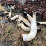 SUCATA DE TUBOS DE DIVERSAS POLEGADAS, APROXIMADAMENTE 5 TON.
