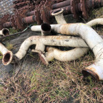 SUCATA DE TUBOS DE DIVERSAS POLEGADAS, APROXIMADAMENTE 5 TON.