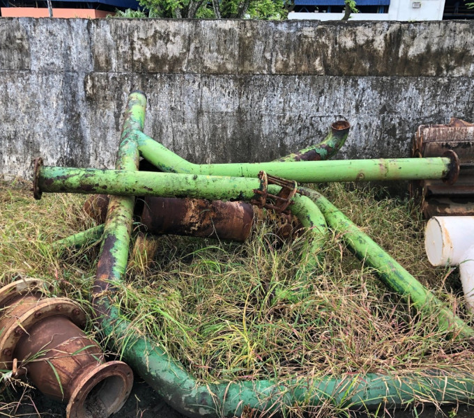 SUCATA DE TUBOS DE DIVERSAS POLEGADAS, APROXIMADAMENTE 5 TON.