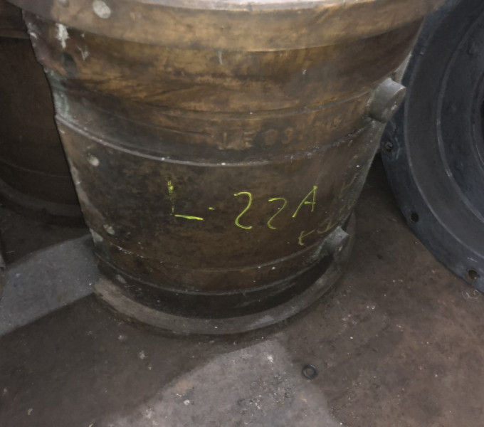 16 CASQUILHOS DE BRONZE PARA MOENDA DE 84"