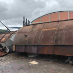 03 CURVAS DE DUTO DE GASES DO EXAUSTOR, APROXIMADAMENTE 20 TON.