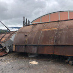 03 CURVAS DE DUTO DE GASES DO EXAUSTOR, APROXIMADAMENTE 20 TON.
