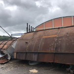03 CURVAS DE DUTO DE GASES DO EXAUSTOR, APROXIMADAMENTE 20 TON.