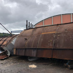 03 CURVAS DE DUTO DE GASES DO EXAUSTOR, APROXIMADAMENTE 20 TON.