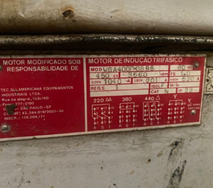 Motor de indução WEG