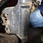 Chassi de motocicleta 2013, chassi: 9C2KD0550ER305894, c/ tanque combustível