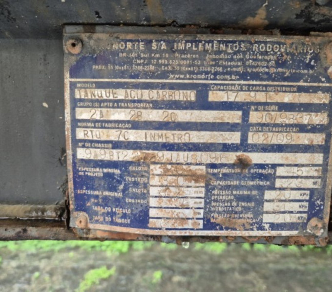 Reboque Tanque kronorte