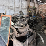 Sala Almoxarifado II: Grande qtd. De peças, componentes para agricola, motores a combustão, caixa de transmissão, Blocos de motor, radiadores, Embreagens, Braços hidraulicos, APROX. 200 TON. $1.00 P/KG