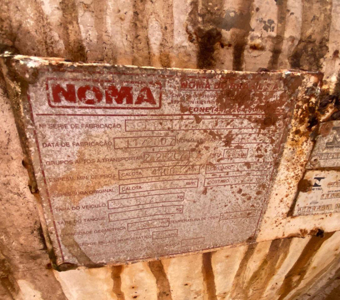 Semi Reboque NOMA, 2007, modelo SRTD3E TACLD,  03 Eixos