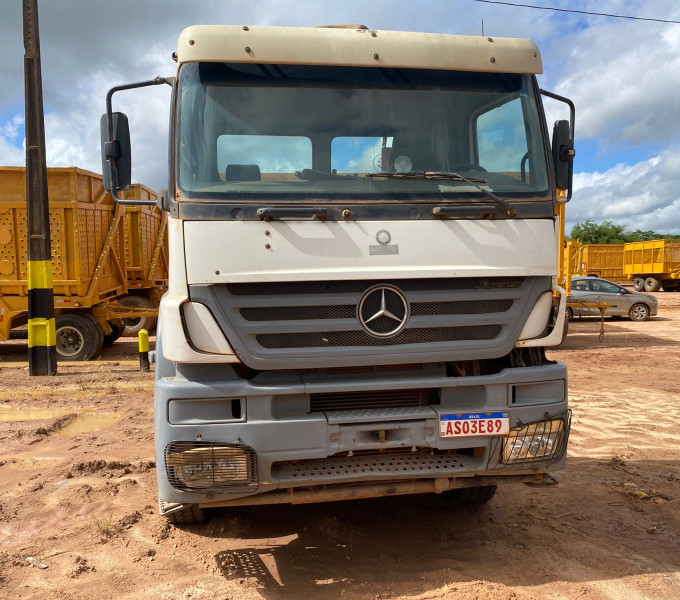 Caminhão Cavalo Mecânico MERCEDES-BENZ AXOR 3344, branco, 2011, Placa: ASO-3E89