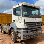 Caminhão Cavalo Mecânico MERCEDES-BENZ AXOR 3344, branco, 2011, Placa: ASO-3E89