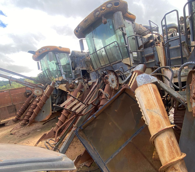Colhedora de cana VALTRA BE 1035E, 2018, Chassi: 4500505888, Frota: 2802149