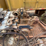 Motor a combustão CATERPILLAR 6 cilindros