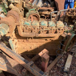 Motor a combustão Mercedes-Benz 6 cilindros