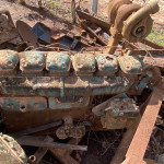 Motor a combustão Mercedes-Benz 6 cilindros