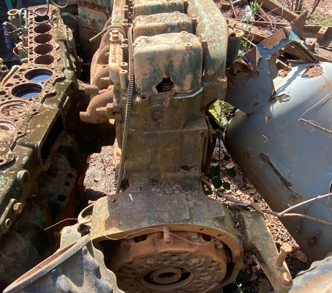 Motor a combustão Mercedes-Benz 5 cilindros