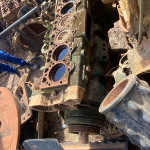 Motor a combustão John Deere 6 cilindros 6090