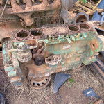 Motor a combustão John Deere 6 cilindros 6090