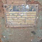 Motor elétrico LOHER, Modelo AS 315MA, 110KW